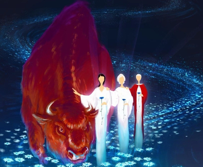 Появление женского трио